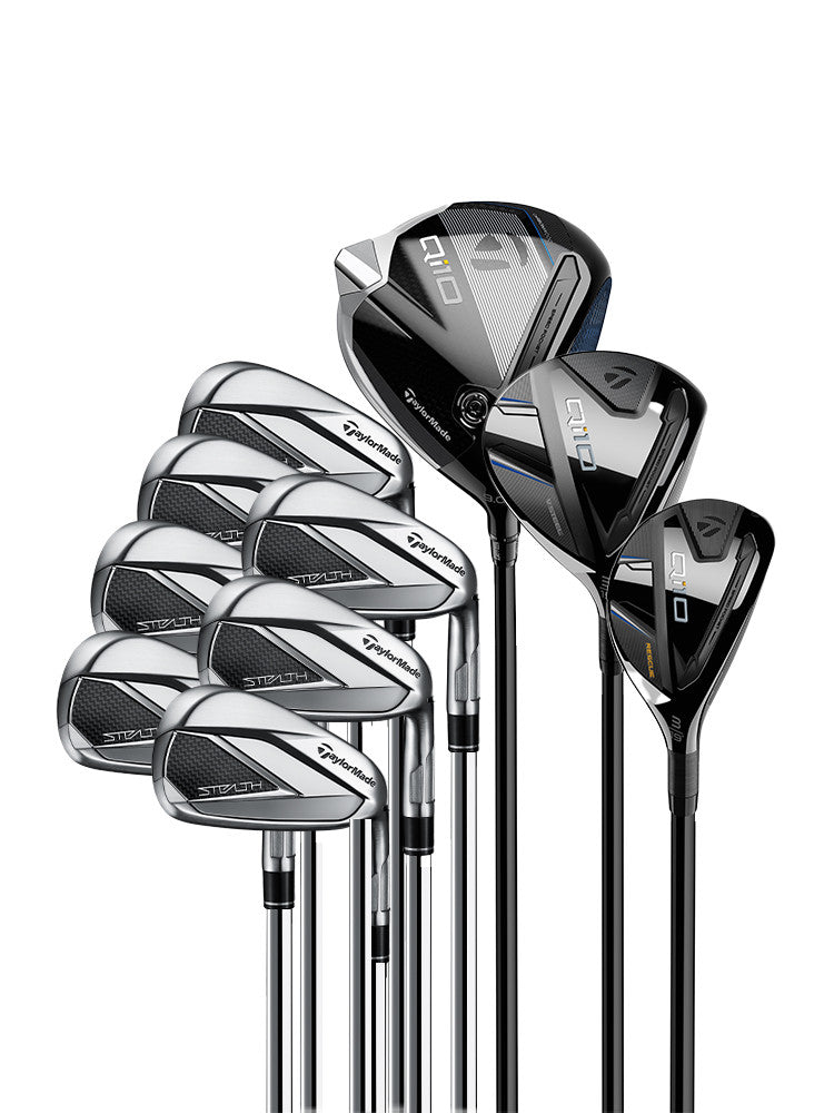 TaylorMade Qi10/Stealth 11 Piece Set - Steel Shaft