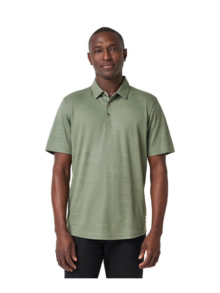 TravisMathew Clubhouse Classic Polo - Sea Spray