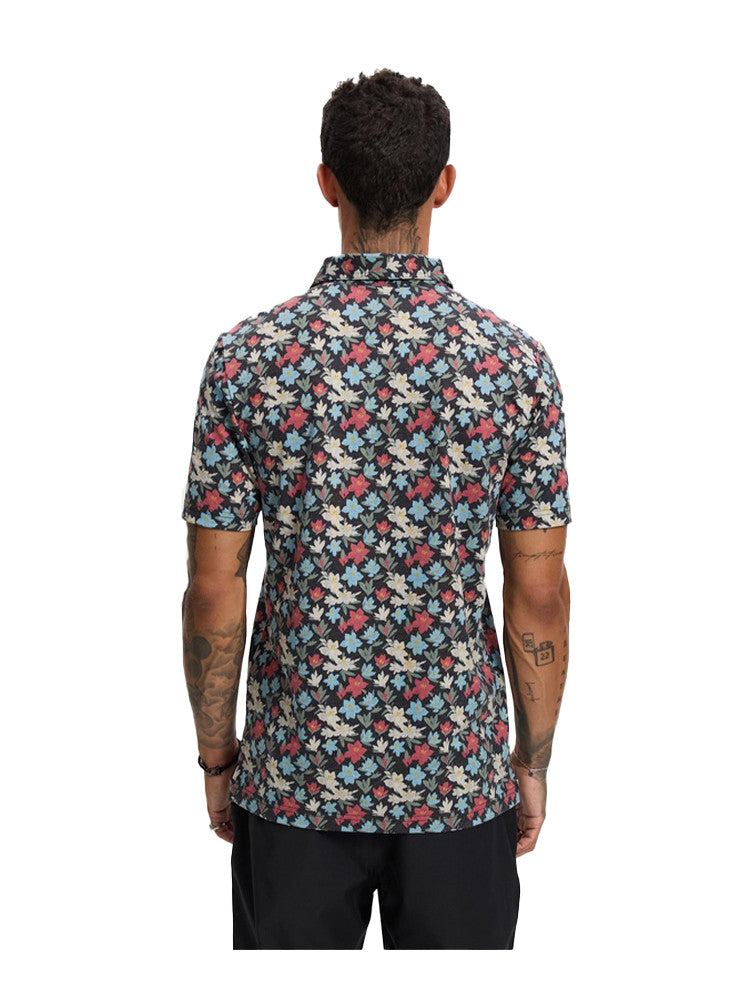 TravisMathew Featherweight Fairway Fit Polo - Black