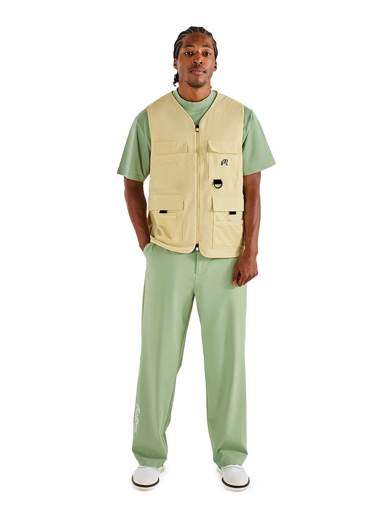 Malbon Bird Watching Vest - Aloe Wash