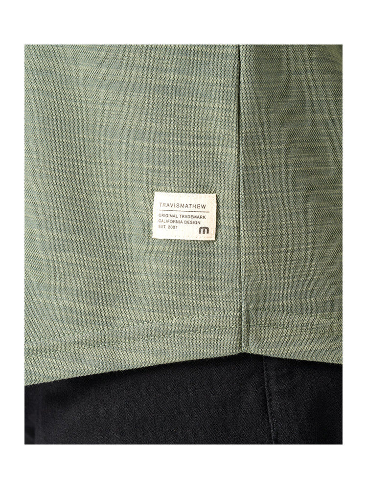 TravisMathew Clubhouse Classic Polo - Sea Spray