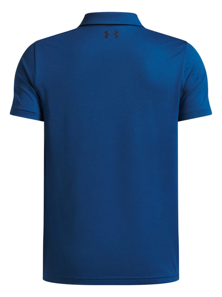 Under Armour Junior Boys Matchplay Polo - Varsity Blue