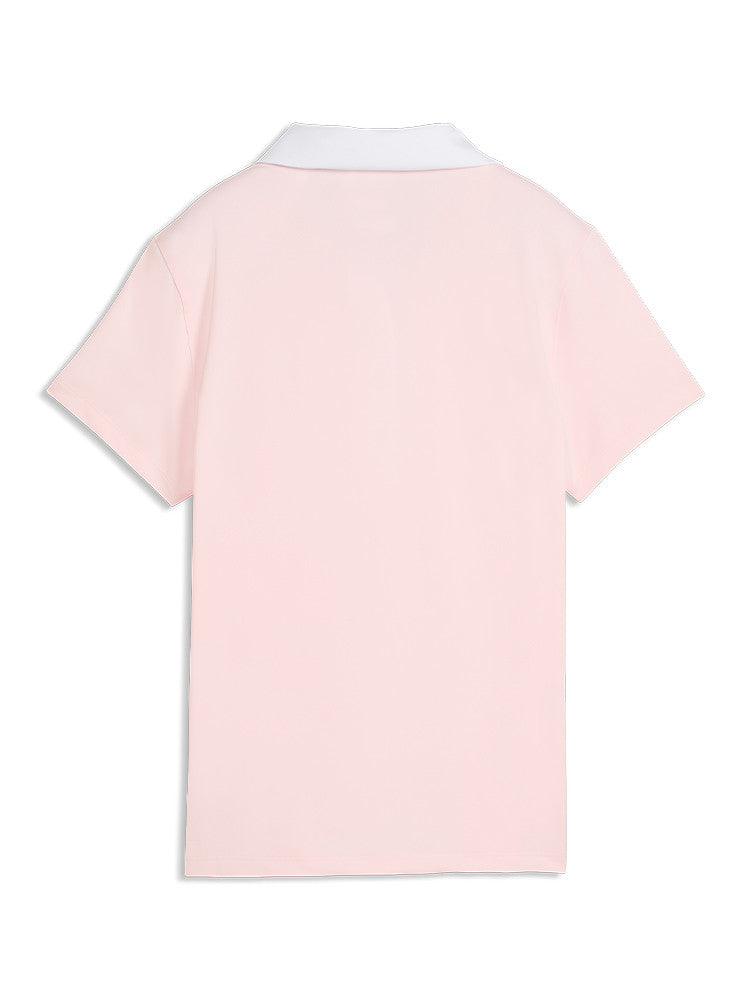 Puma x Mumu Crest Polo - Rose Blossom