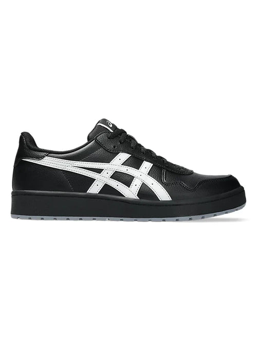 Asics Japan S Golf Shoes - Black/White-GolfMaker