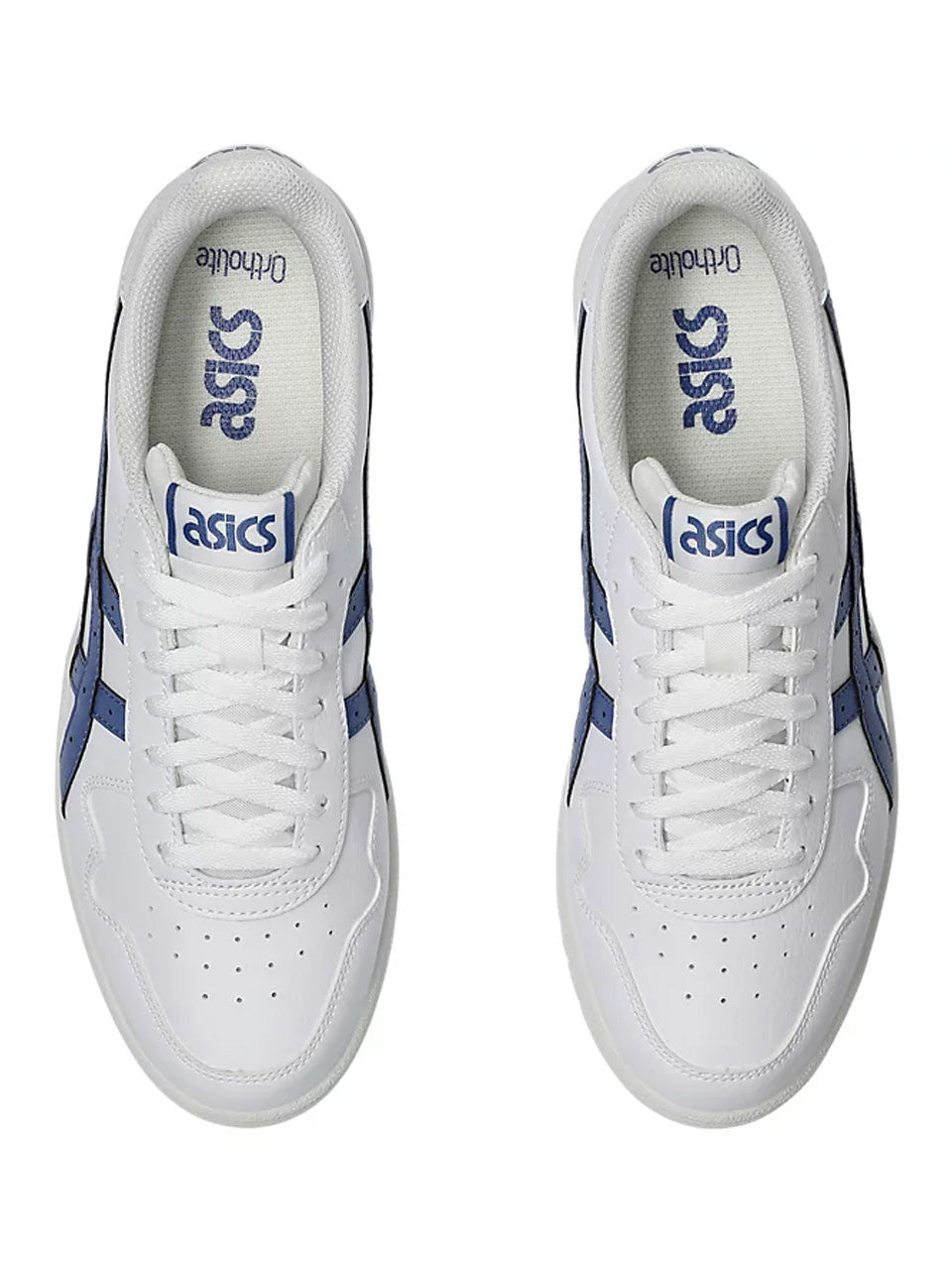 Asics Japan S Golf Shoes - White/Blueberry