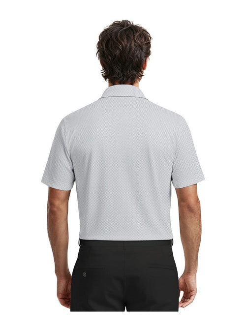 Ben Hogan Mini All Over Geo Polo - Bright White-GolfMaker