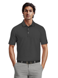 Ben Hogan 2 Tone Micro Geo Jacquard Polo - Caviar
