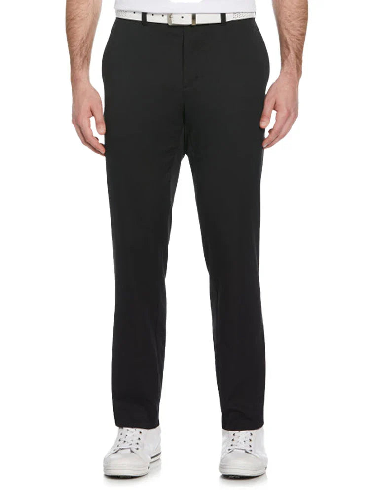 Ben Hogan Active Waistband Flat Front Golf Pant - Caviar