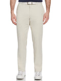 Ben Hogan Active Waistband Flat Front Golf Pant - Silver Lining
