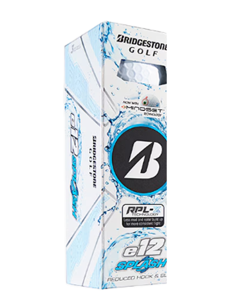 Bridgestone E12 Splash Golf Balls - White