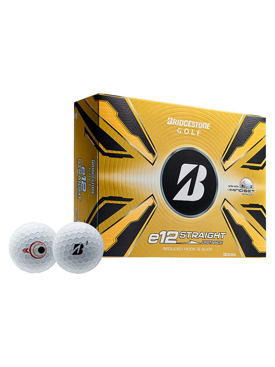 Bridgestone e12 Straight Golf Balls - 2025