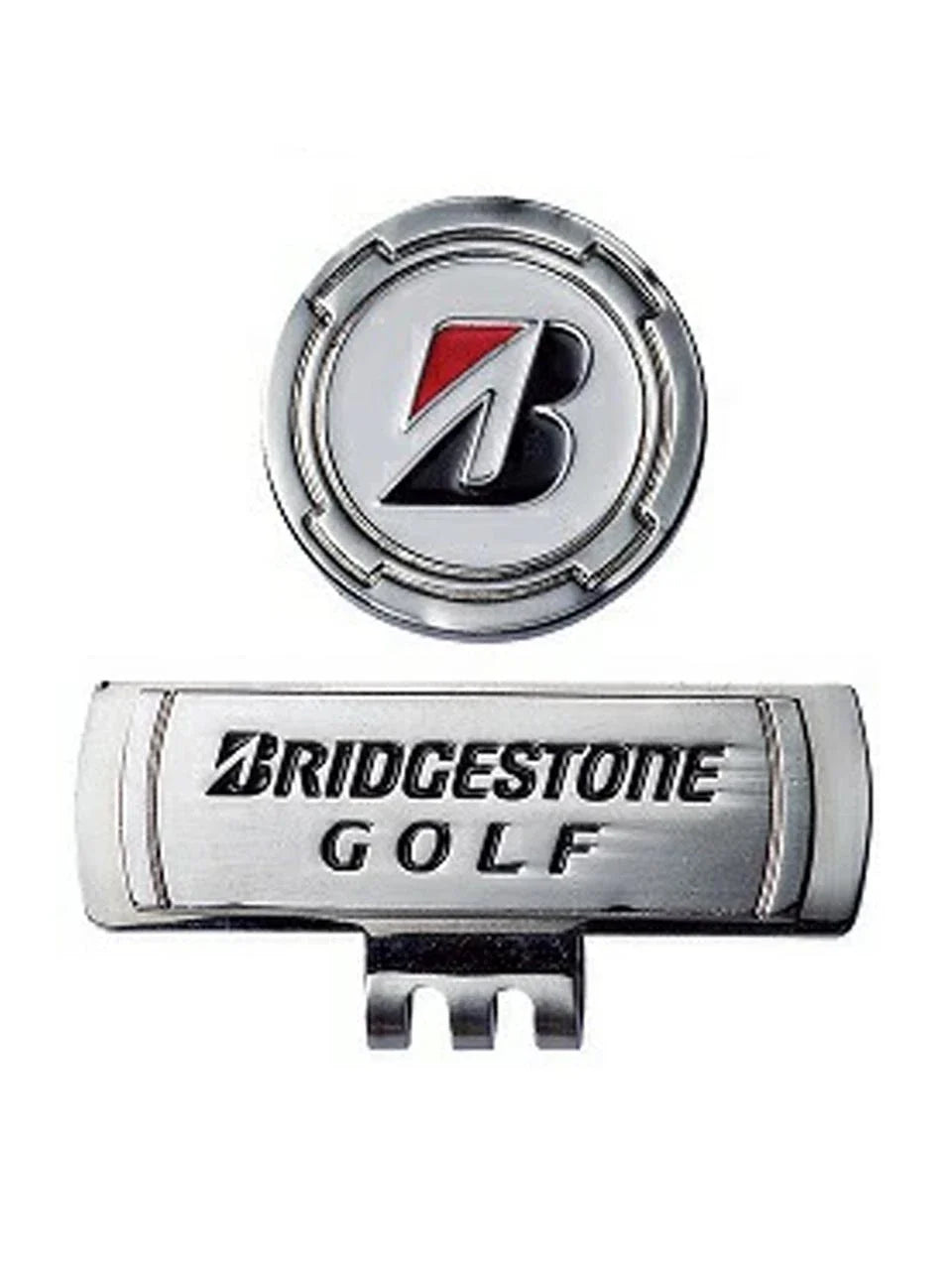 Bridgestone Golf Hat Clip & Ball Marker