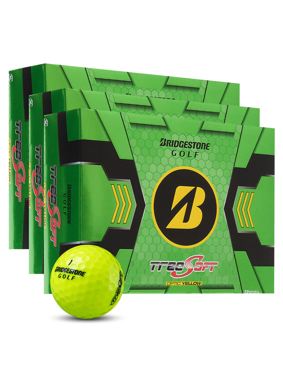 Bridgestone Treosoft Golf Balls - 3 Dozen