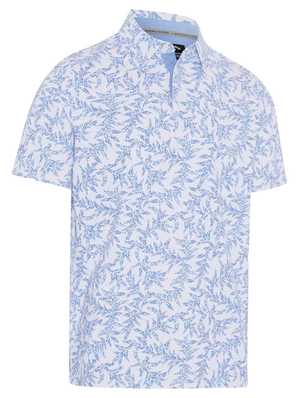 Callaway Chev Botanical Polo - Vista Blue