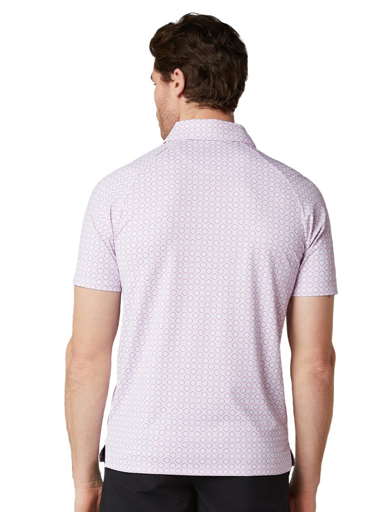 Callaway Golf Club Print Polo - Bright White