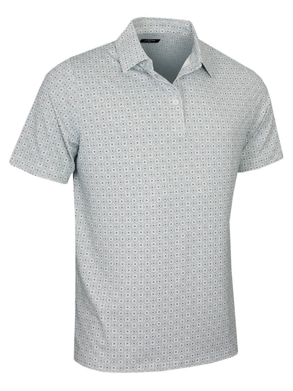Callaway Golf Foulard Printed Polo - Bright White
