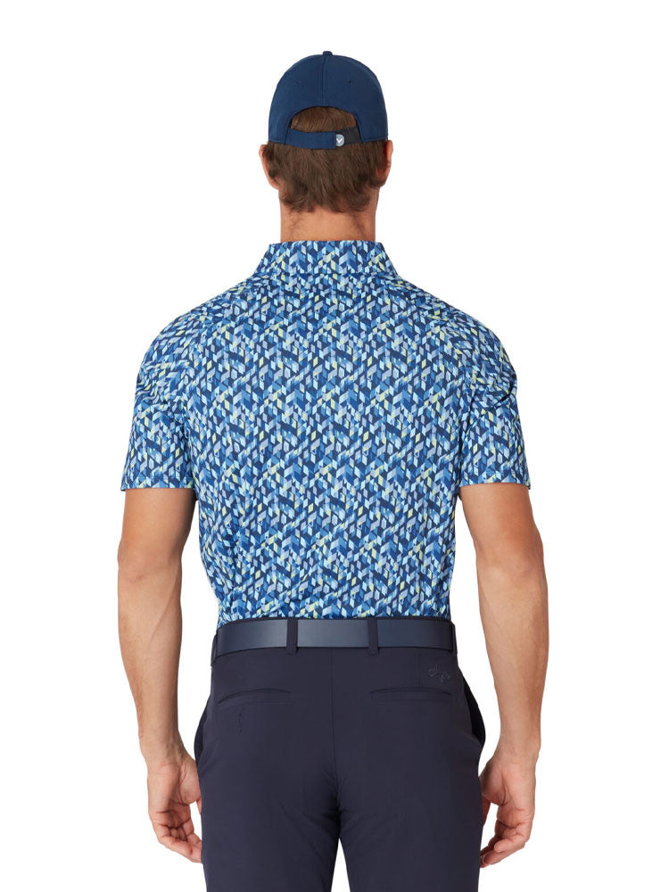 Callaway Kaleidoscope Chev Polo - Peacoat