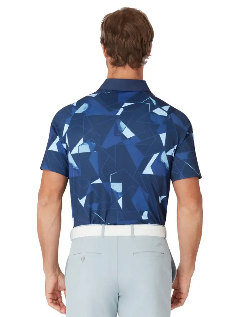 Callaway Kick Flip Print Polo - Peacoat