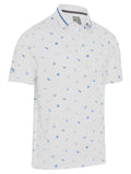 Callaway Memento Print Polo - Bright White
