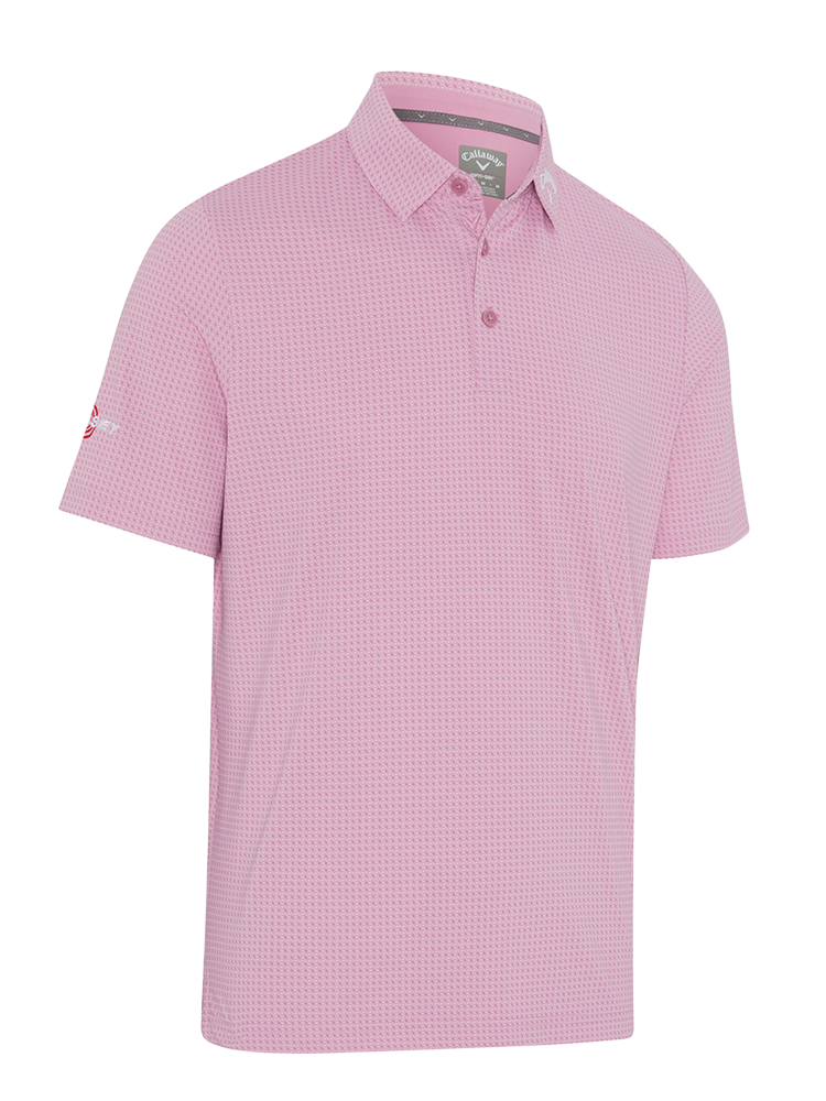 Callaway Odyssey Print Polo - Rose Bouquet