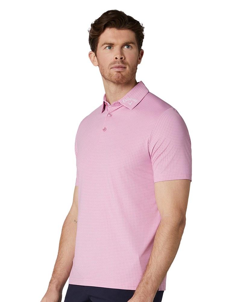 Callaway Odyssey Print Polo - Rose Bouquet