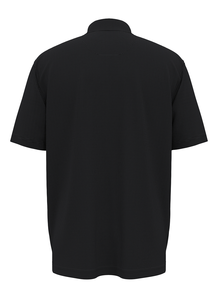 Callaway Pro Spin Gingham Polo (Relaxed Fit) - Caviar