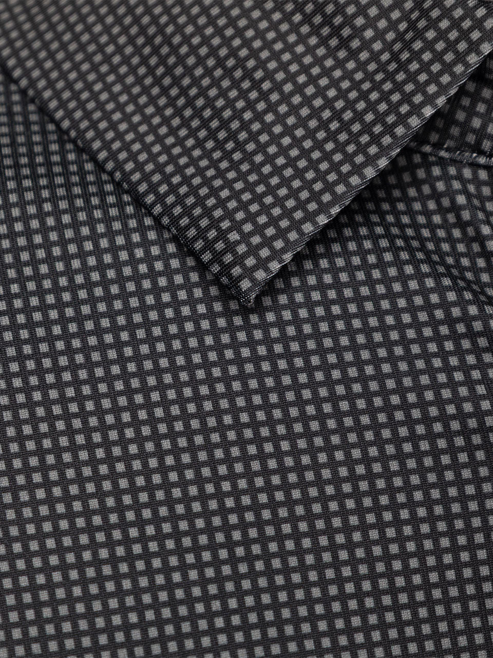 Callaway Pro Spin Gingham Polo (Relaxed Fit) - Caviar