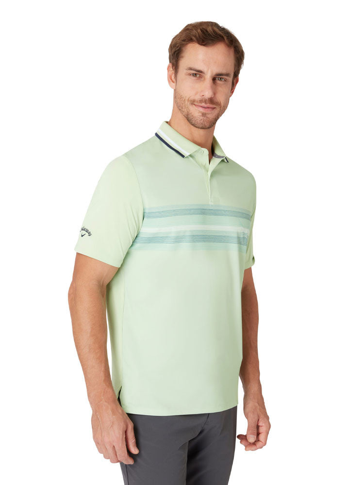 Callaway Roadmap Chev Polo - Foam Green