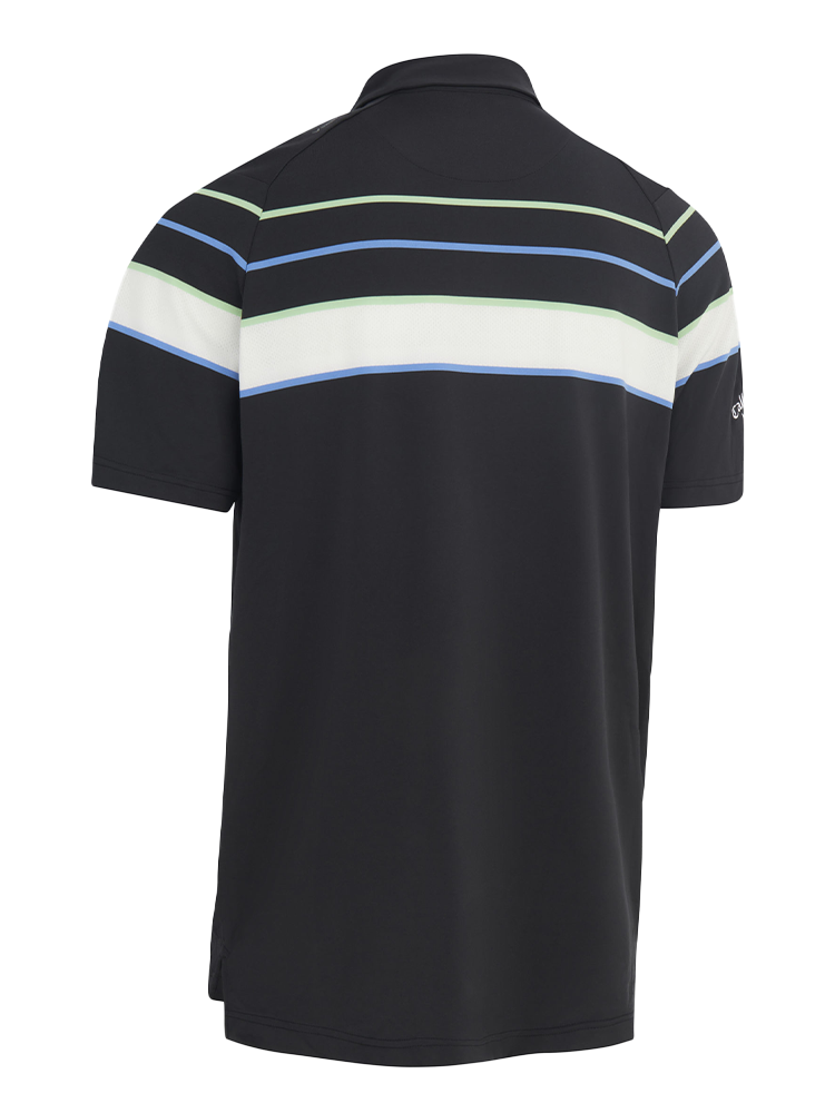 Callaway Shoulder Block Opti-Dri Swing Tech Polo Shirt - Caviar