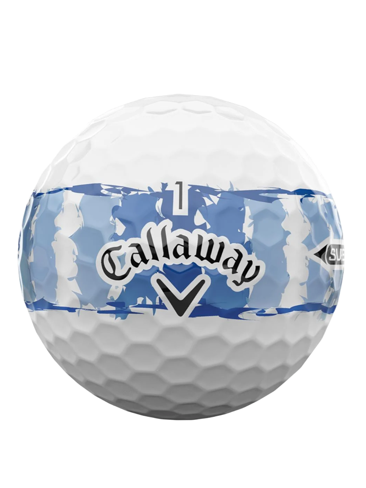 Callaway Supersoft Distressed Stripe Limited Edition Golf Balls