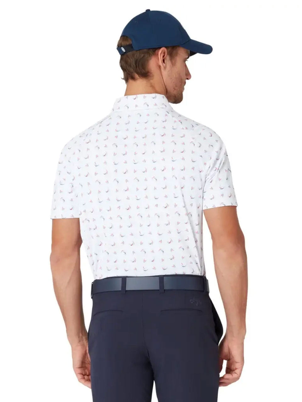 Callaway Swing Chev Polo - Bright White