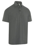 Callaway Ventilated Classic Jacquard Golf Polo - Caviar