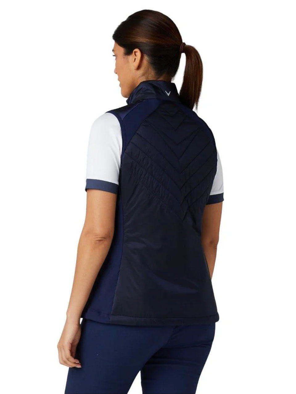 Callaway Women's Chev Primaloft Vest - Peacoat