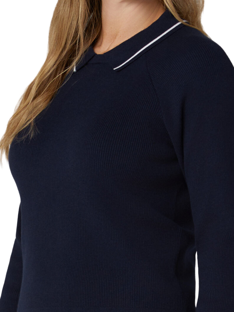 Callaway Women's Collared Sweater - Peacoat