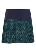 Callaway Women's Framing Geo Double Layer 16-Inch Skort - Peacoat