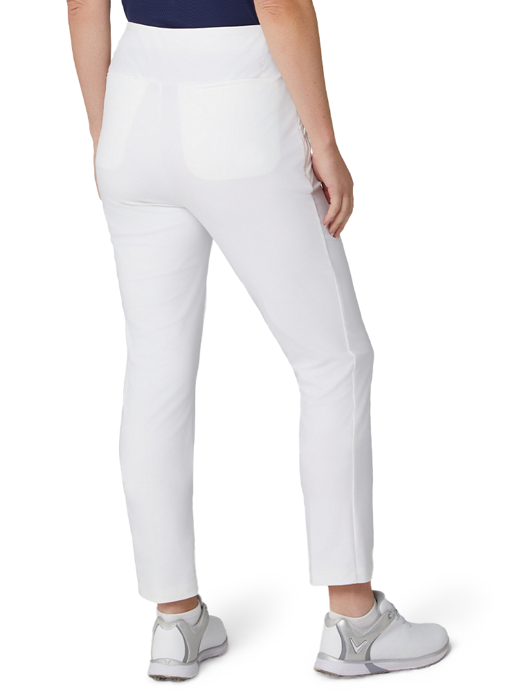 Callaway Women's Hybrid Pull-On Pant (29") - Brilliant White