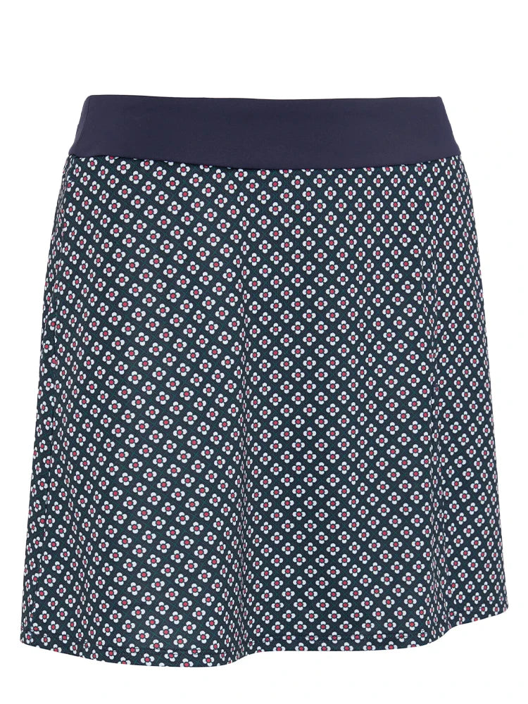 Callaway Women's Mini Geo Skort (43cm/17") - Peacoat