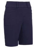 Callaway Women's Pull-On Stretch Golf Short (24cm/9.5") - Peacoat