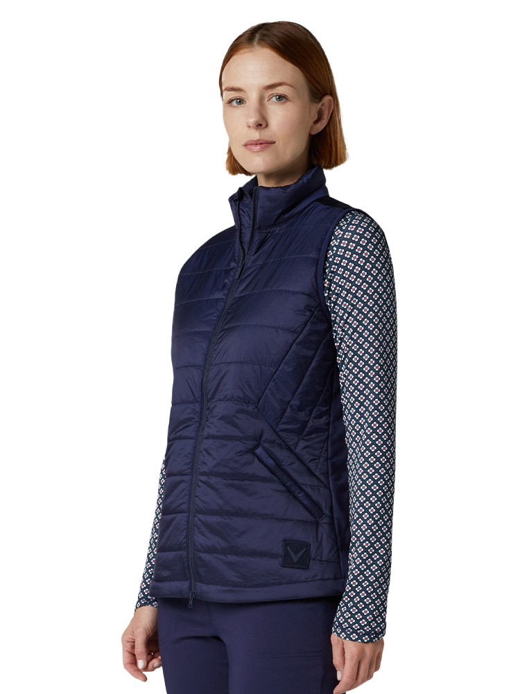 Callaway Women's Quilted Puffer Vest - Peacoat