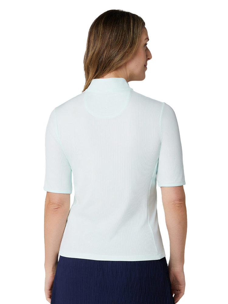 Callaway Women's Rib Play Polo - Salt Air