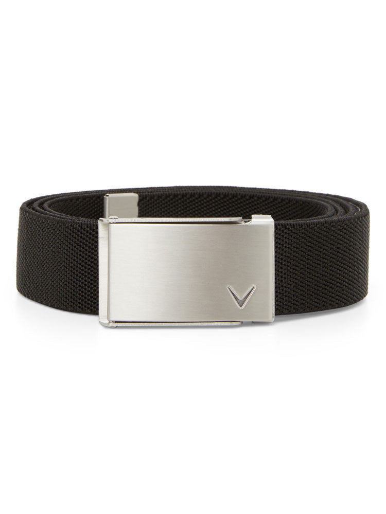 Callaway Women's Solid Webbed Belt