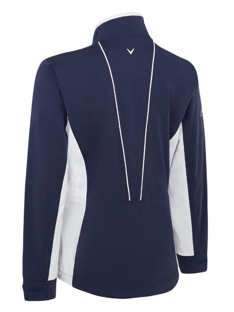 Callaway Women's Stormlite Liberty Waterproof Jacket - Peacoat/Brilliant White