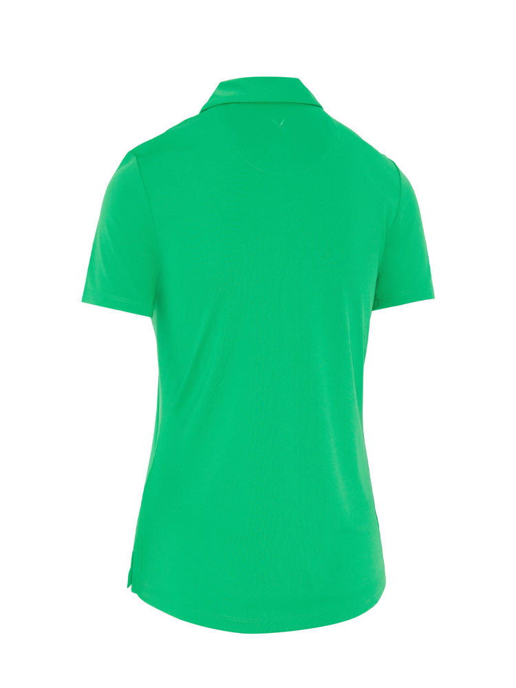 Callaway Women's Tournament Polo - Holly Green
