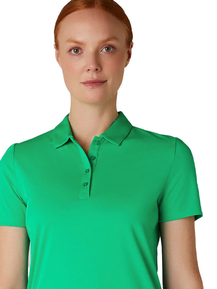 Callaway Women's Tournament Polo - Holly Green