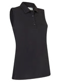 Callaway Women's Tournament Sleeveless Polo - Caviar