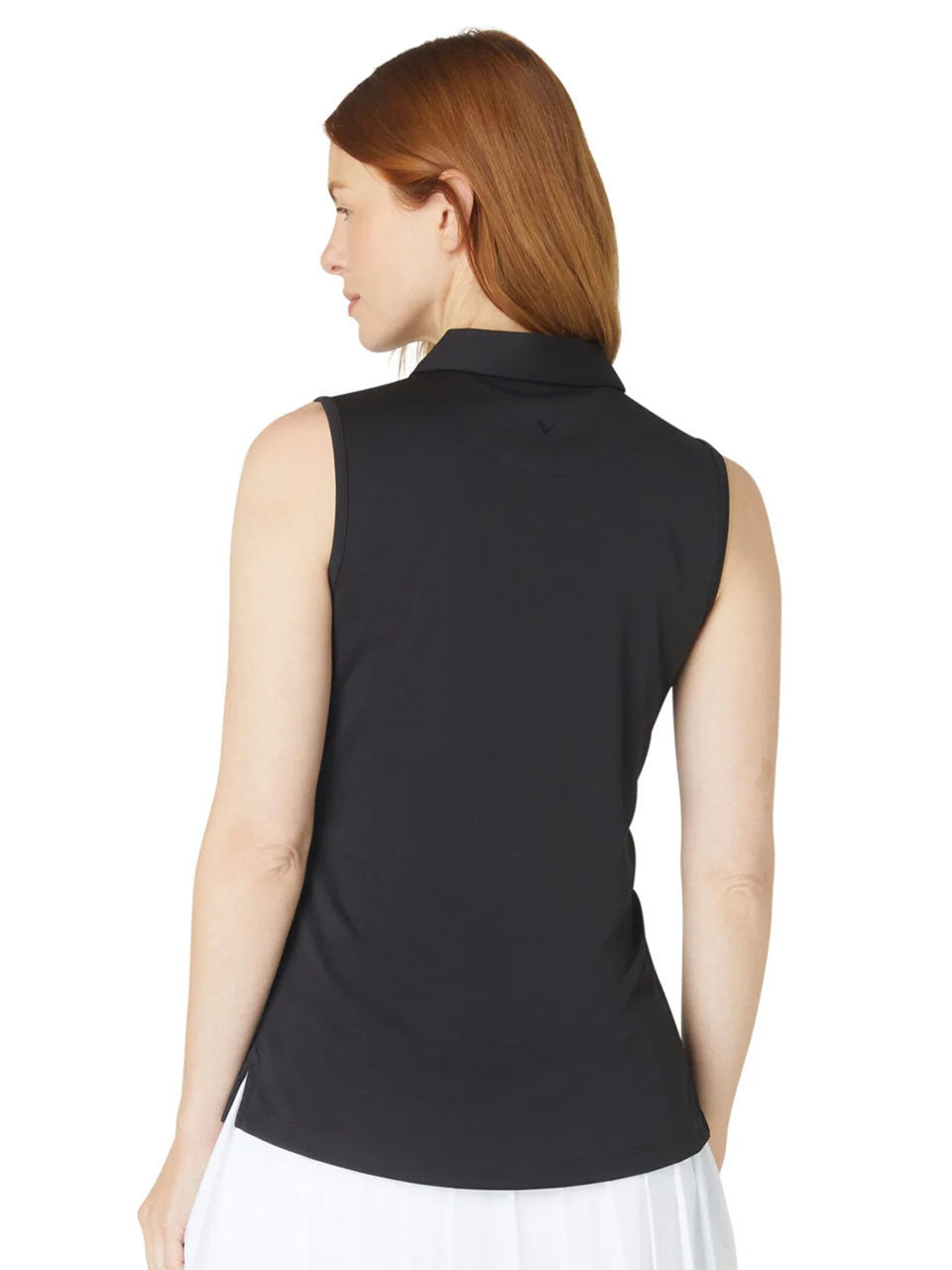 Callaway Women's Tournament Sleeveless Polo - Caviar