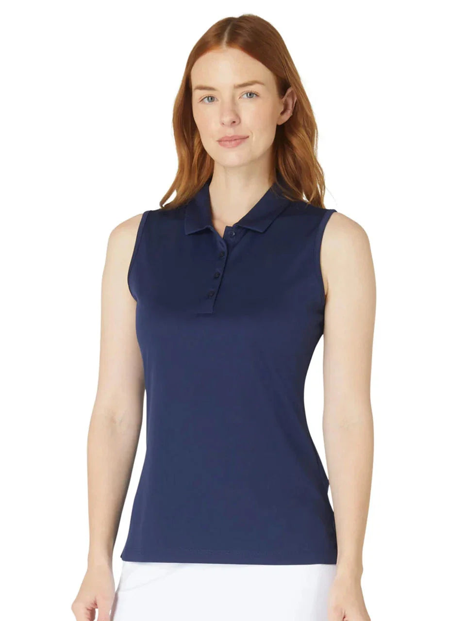 Callaway Women's Tournament Sleeveless Polo - Peacoat