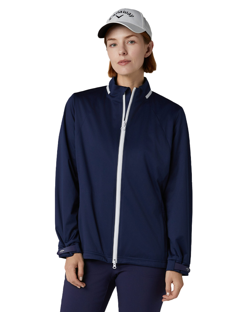 Callaway Women's Wind & Water Resistant Jacket - Peacoat