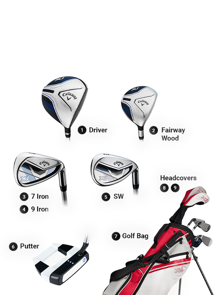 Callaway XJ-2 6 Piece Junior Set - Ages 7-9