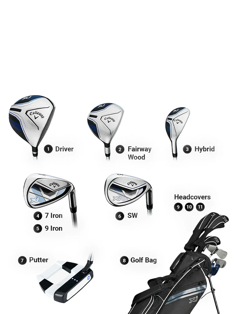 Callaway XJ-3 7 Piece Junior Set - Ages 10-12